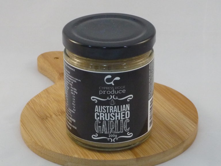 Cypress Ridge Australian Crushed Garlic (200g)